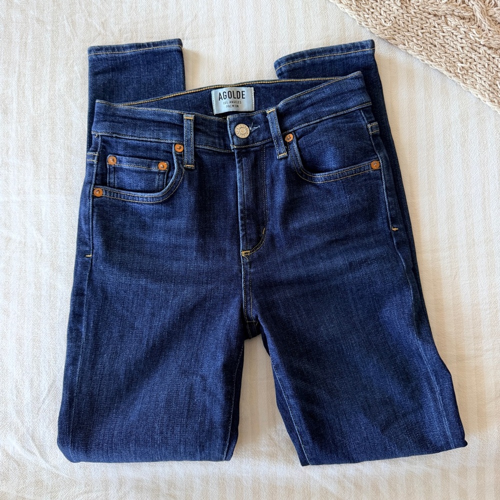 Agolde High Waist Skinny Jeans